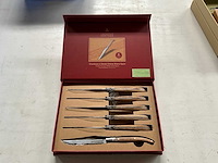 Laguiole steakmessen set 6-delig - afbeelding 1 van  7