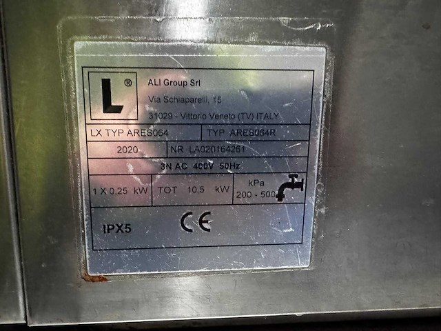 Lainox - ares064 - professionele koeldrank-/stoomoven - afbeelding 1 van  7