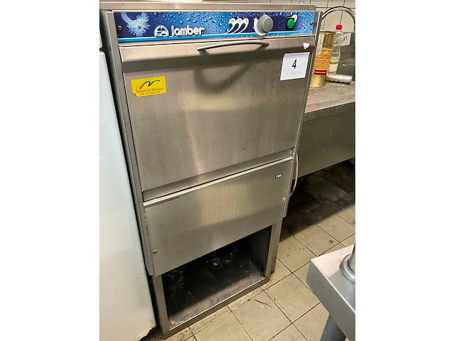 Lamber f85 korvenvaatwasmachine - afbeelding 5 van  6