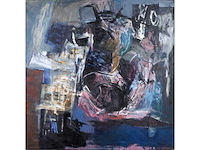 Lambert oostrum - olie op doek - 135x135 cm - afbeelding 3 van  10