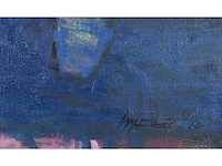 Lambert oostrum - olie op doek - 135x135 cm - afbeelding 4 van  10