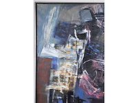 Lambert oostrum - olie op doek - 135x135 cm - afbeelding 7 van  10