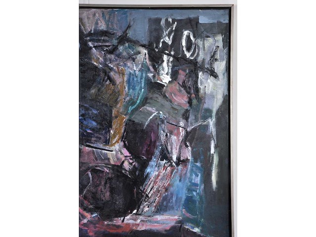 Lambert oostrum - olie op doek - 135x135 cm - afbeelding 8 van  10