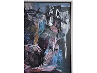 Lambert oostrum - olie op doek - 135x135 cm - afbeelding 8 van  10