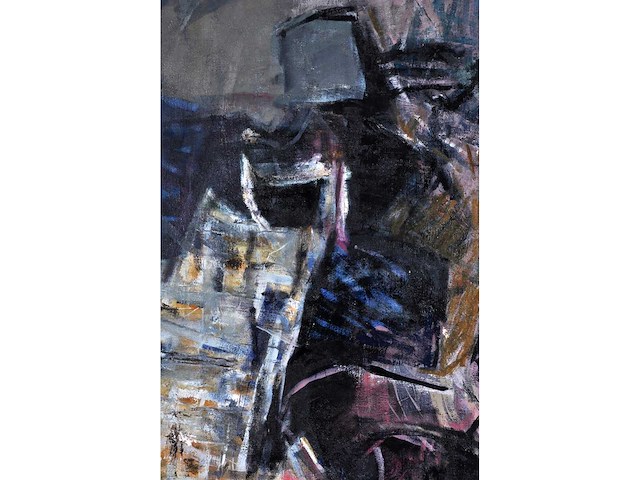 Lambert oostrum - olie op doek - 135x135 cm - afbeelding 9 van  10