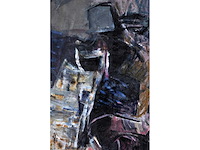 Lambert oostrum - olie op doek - 135x135 cm - afbeelding 9 van  10