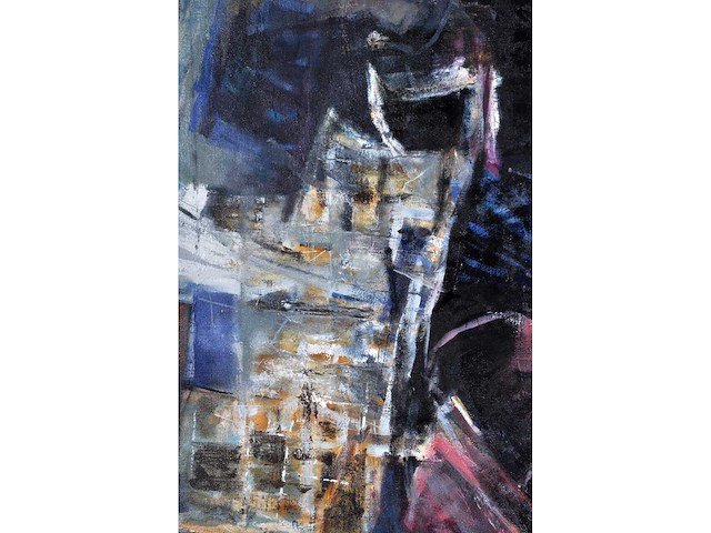 Lambert oostrum - olie op doek - 135x135 cm - afbeelding 10 van  10