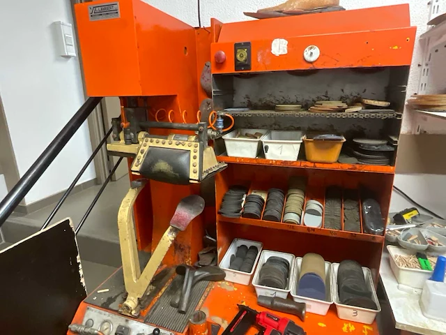 Lambert professioneel schoenmakermachine leerlooierapparatuur - afbeelding 6 van  8