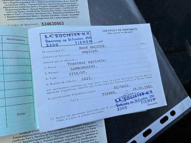 Lamborghini 1156 dat tweewielaangedreven landbouwtractor - afbeelding 15 van  23