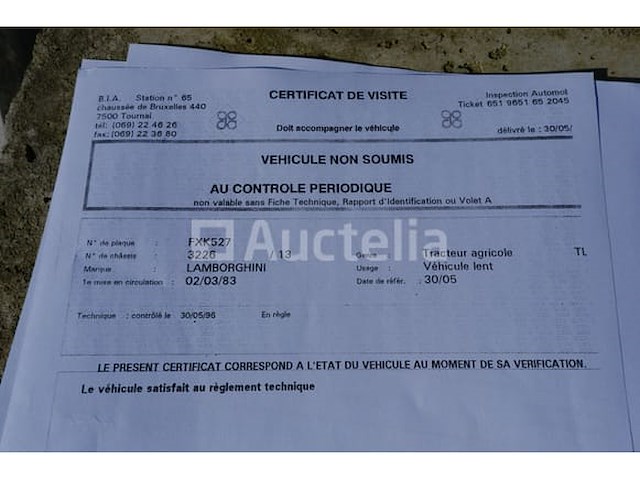 Lamborghini r754 tractor (vin: 3226) - afbeelding 14 van  21
