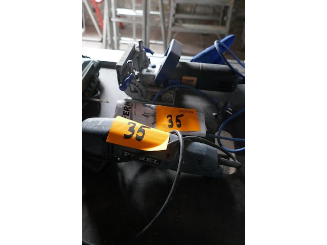 Lamellenfreesmachine + hoekschaafmachine - afbeelding 1 van  4