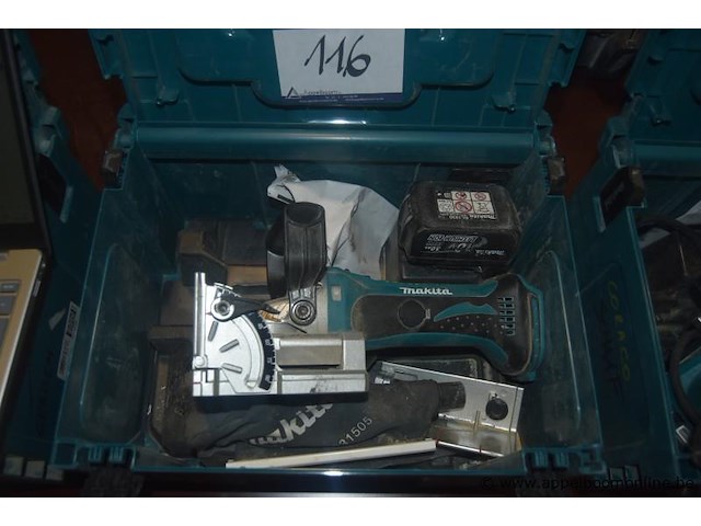 Lamellenfreesmachine makita dpj180 - afbeelding 1 van  2