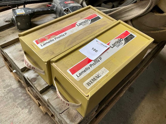 Lamello profila p pneumatische kantenfreesmachine - afbeelding 4 van  4