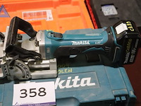 Lamellofrees - makita - dpj180 toebehoren - makita - koffer, accu - afbeelding 1 van  3