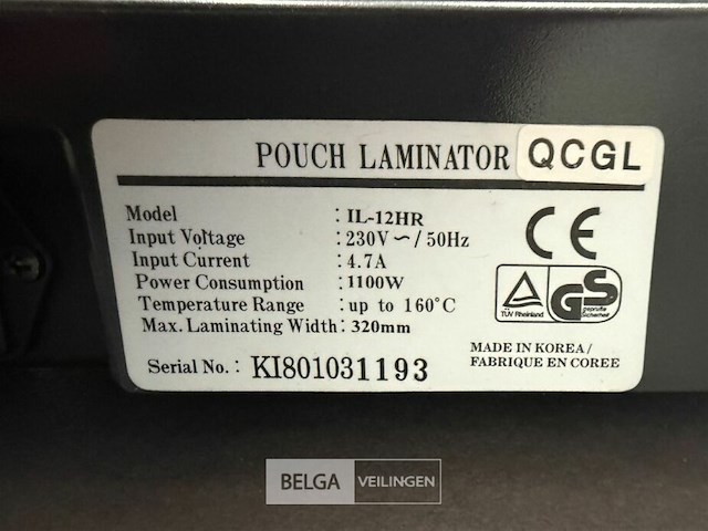 Lamineerapparaat ibeco - afbeelding 2 van  2