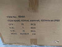Lamp - 60 w - ongebruikt (10x) - afbeelding 2 van  5