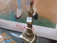 Lamp brons - afbeelding 2 van  2