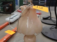 Lamp houder in ivoor