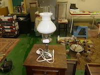 Lamp in metaal en glas - afbeelding 1 van  1