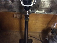 Lamp koper + kap - afbeelding 1 van  3