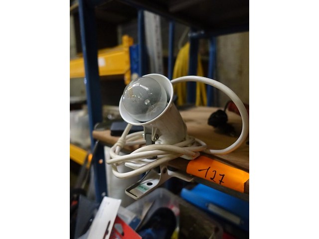Lamp met klem en 2 klemmen - afbeelding 3 van  4