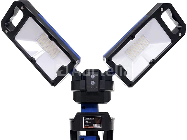 Lamp op standaard 5000lm 2x21700 - 4000mah kraft&dele - afbeelding 1 van  5