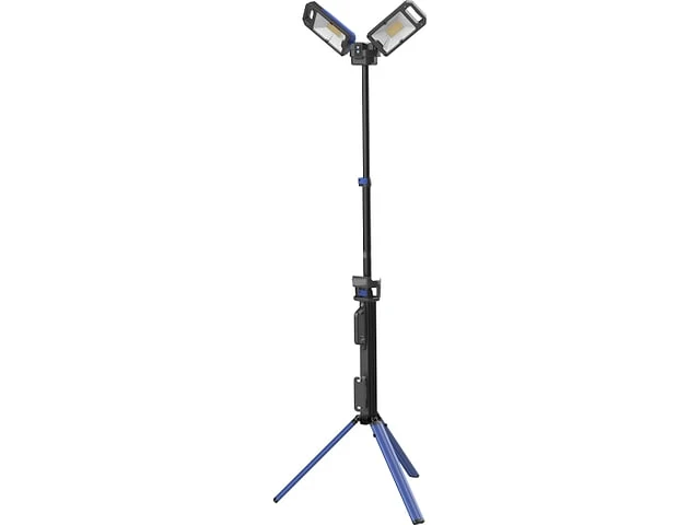 Lamp op standaard 5000lm 2x21700 - 4000mah kraft&dele - afbeelding 2 van  5