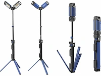 Lamp op standaard 5000lm 2x21700 - 4000mah kraft&dele - afbeelding 3 van  5
