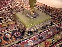 Lamp op stenen voet (x2) - afbeelding 4 van  7