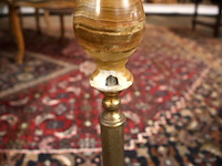 Lamp op stenen voet (x2) - afbeelding 7 van  7