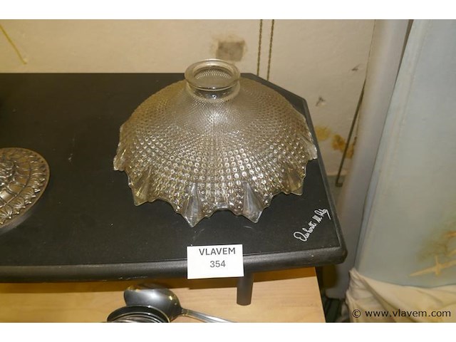 Lampekap in glas - afbeelding 1 van  1