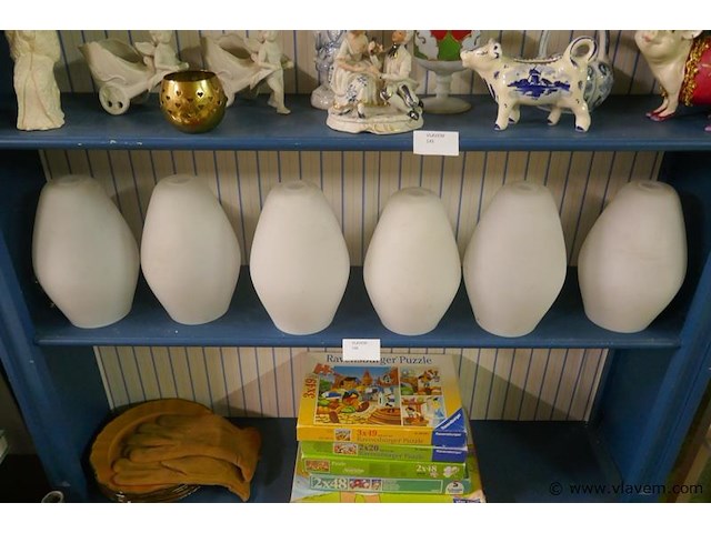 Lampenkappen in melkglas - afbeelding 1 van  1