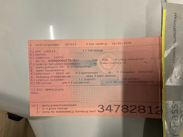 Lancia - gamma-replica van de stratos rallye - oldtimers > 15 - afbeelding 38 van  44