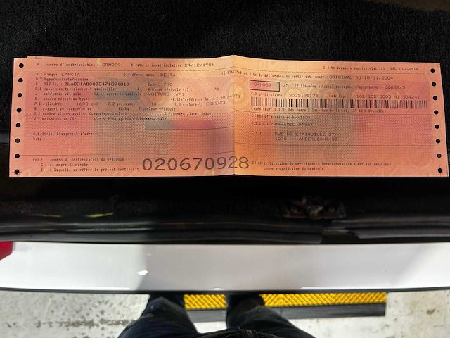 Lancia delta 1.6i turbo hf 140 pk oldtimer - afbeelding 36 van  37