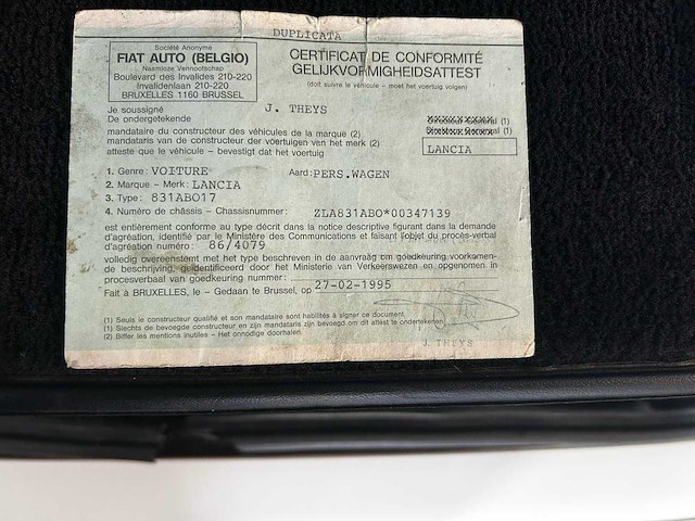 Lancia delta 1.6i turbo hf 140 pk oldtimer - afbeelding 37 van  37