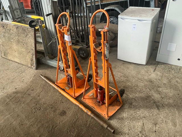 Lancier hand hydraulisch haspel lift (2x) - afbeelding 1 van  10