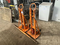 Lancier hand hydraulisch haspel lift (2x) - afbeelding 1 van  10