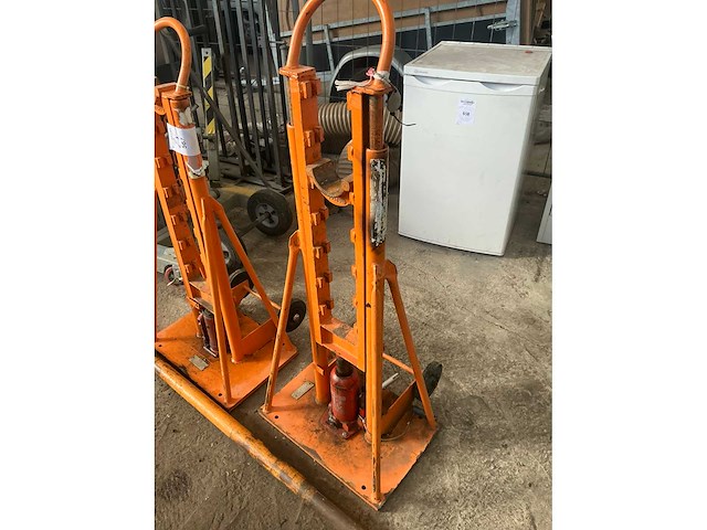 Lancier hand hydraulisch haspel lift (2x) - afbeelding 3 van  10