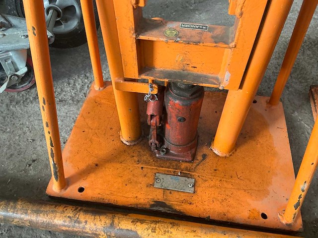 Lancier hand hydraulisch haspel lift (2x) - afbeelding 10 van  10