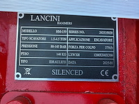 Lancini - 2025 - hm150 - hydraulische hamer - afbeelding 2 van  9