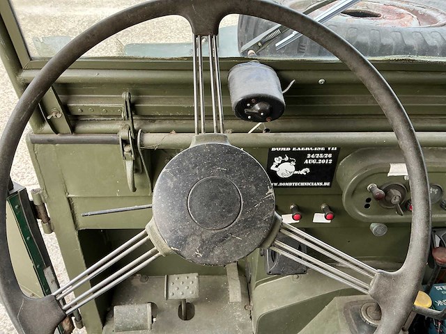 Land rover 1955 birmingham series 1 - 80-inch met originele aanhanger - afbeelding 5 van  25