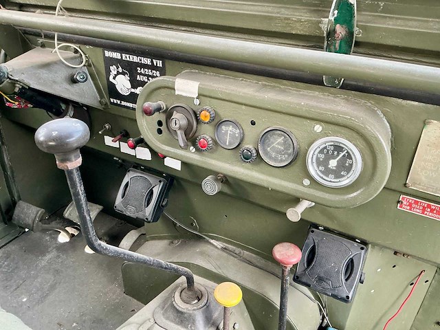 Land rover 1955 birmingham series 1 - 80-inch met originele aanhanger - afbeelding 6 van  25