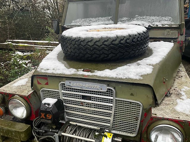 Land rover 4x4 jeep oldtimer - afbeelding 4 van  31