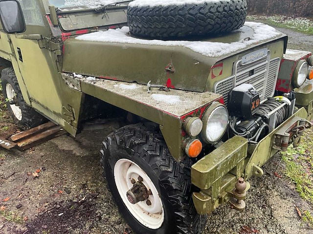 Land rover 4x4 jeep oldtimer - afbeelding 5 van  31