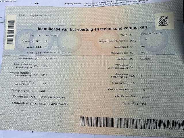 Land rover discovery 4 3.0 tdv6 bedrijfswagen - afbeelding 1 van  36