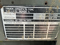 Land rover light weight series 3, 88inch oldtimer - afbeelding 8 van  20