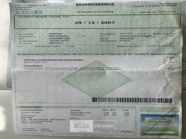 Land rover series 3 - afbeelding 19 van  62