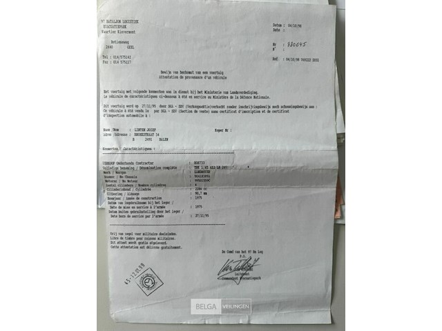 Land rover series 3 - afbeelding 21 van  62