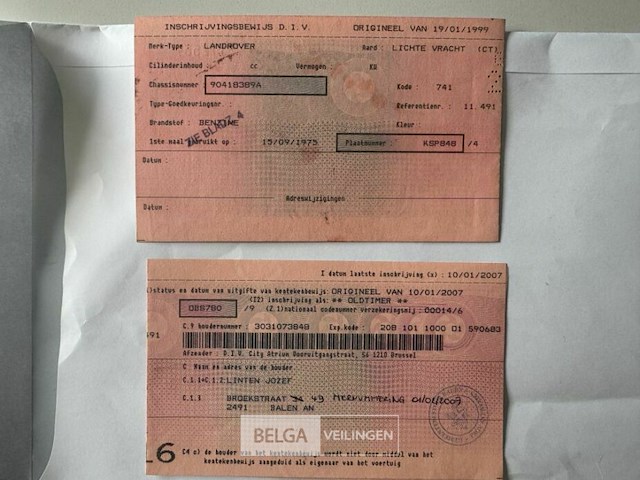 Land rover series 3 - afbeelding 32 van  62