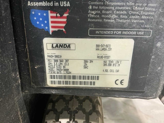 Landa phws4-3000n hogedrukreiniger - afbeelding 2 van  10